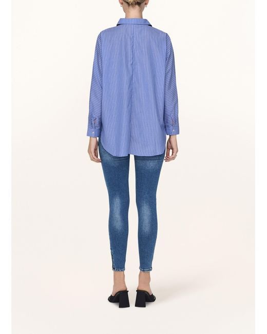 ONLY Blue Hemdbluse