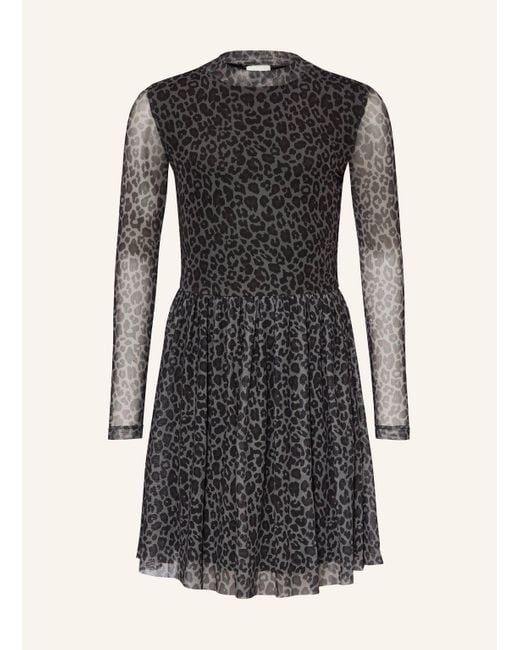 s.Oliver RED Black Mesh-Kleid