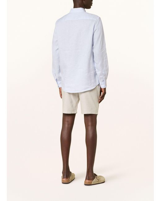 Scotch & Soda Leinenhemd CORE Regular Fit in White für Herren