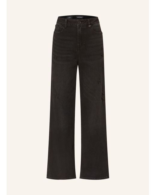 Elias Rumelis Black Wide Leg Jeans KALEA