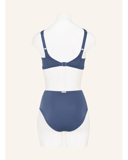 LIDEA® Blue High-Waist-Bikini-Hose GRAPHIC LOLLIPOP