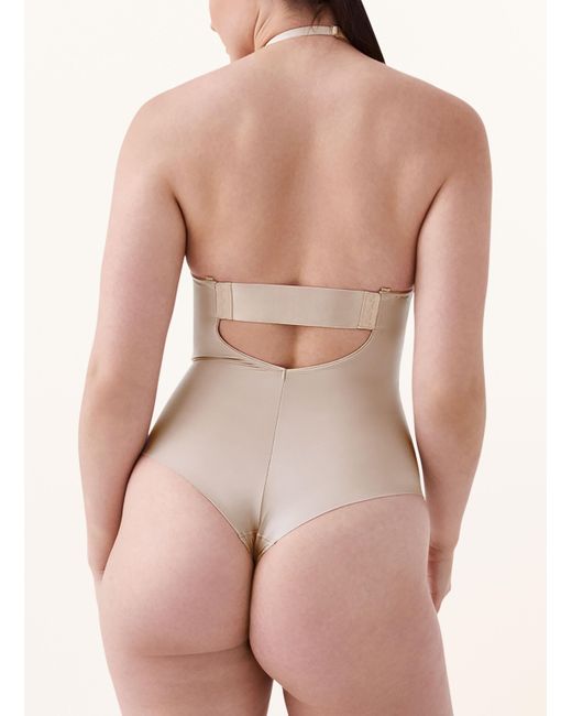Spanx Natural Shape-Body SUIT YOUR FANCY PLUNGE