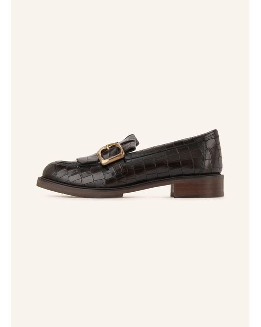 Pertini Black Loafer