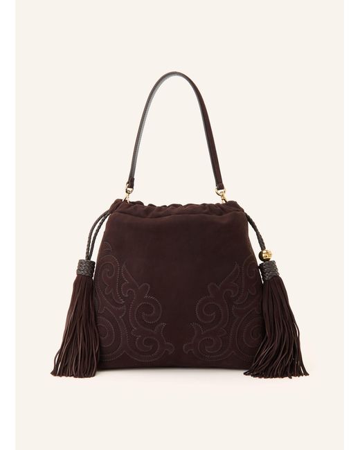 Etro Brown Beuteltasche