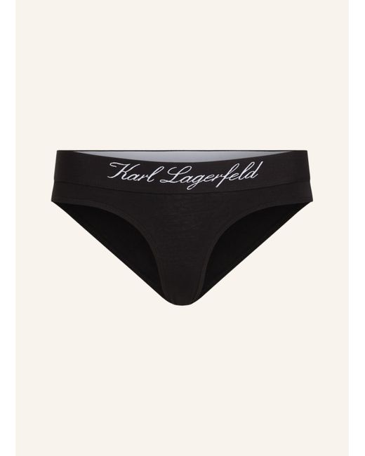 Karl Lagerfeld Black Slip