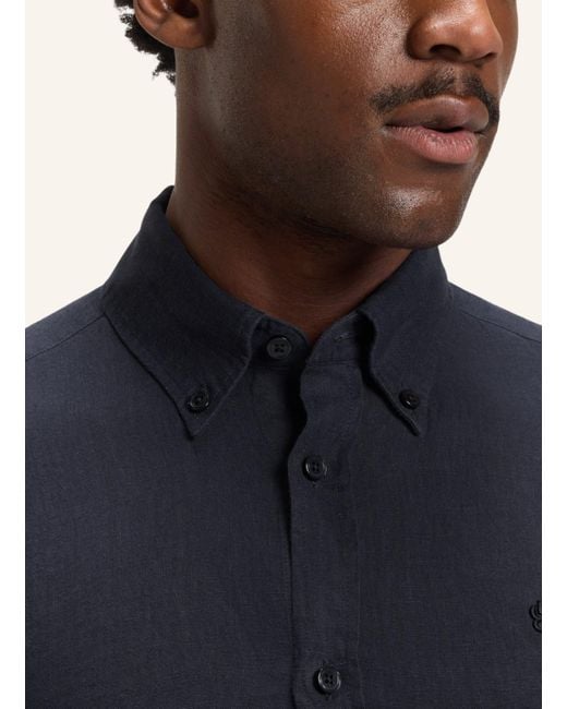 Boss Casual Hemd H-ROAN-BD-E-C1-253 Slim Fit in Blue für Herren