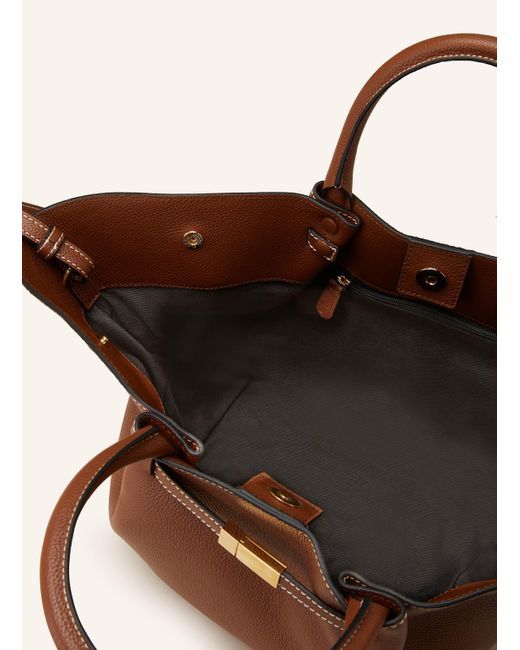 DeMellier London Brown Handtasche MIDI NEW YORK