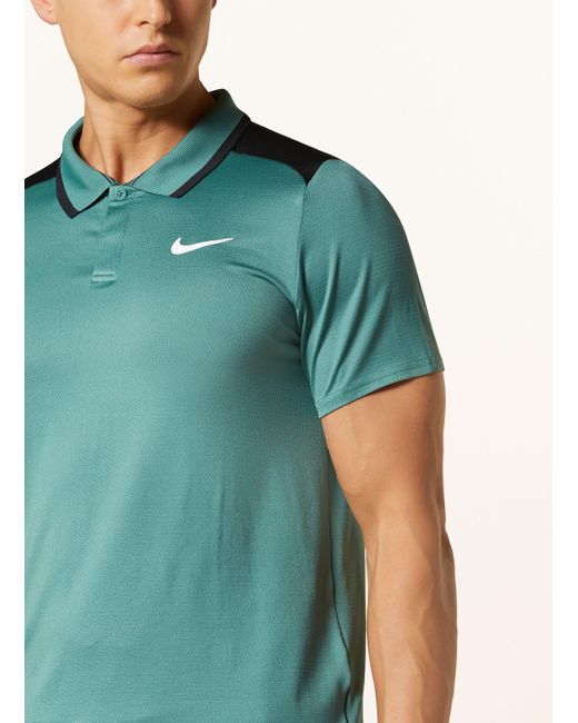 Nike Funktions-Poloshirt COURT ADVANTAGE in Green für Herren