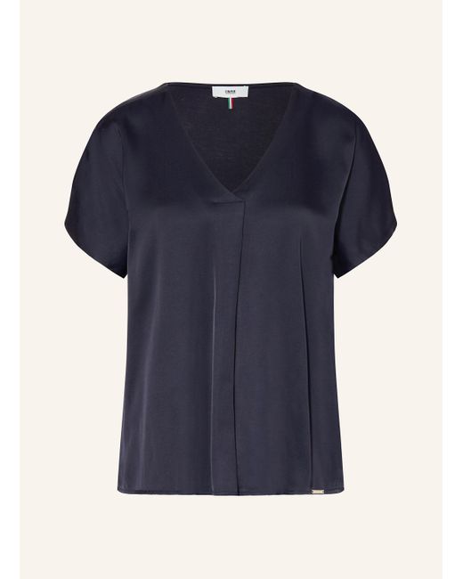 Cinque Blue Blusenshirt CIVANEA im Materialmix