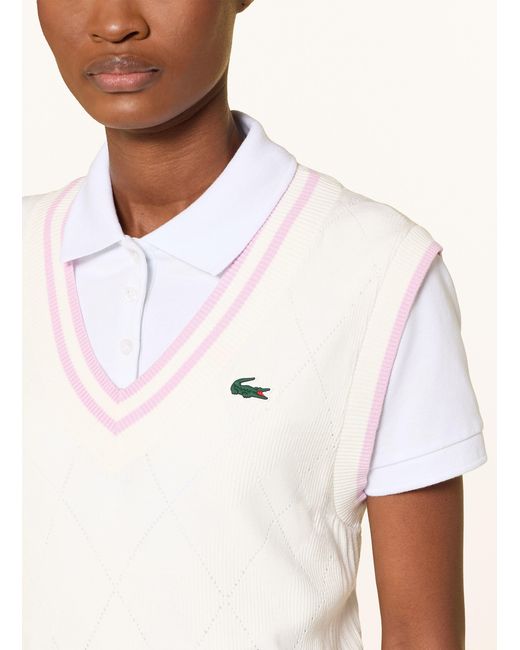 Lacoste Natural Pullunder