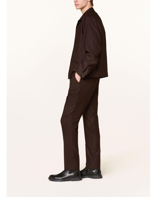 HUGO Hose GETLIN im Jogging-Stil Slim Fit in Brown für Herren