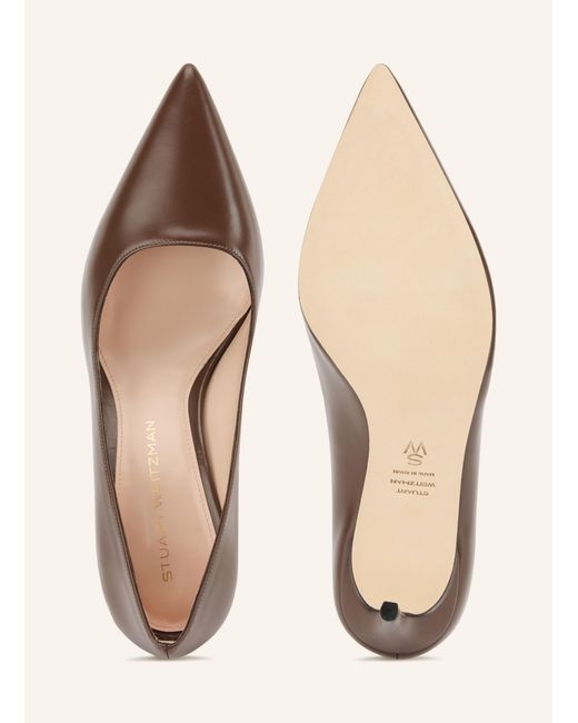 Stuart Weitzman Natural Pumps STUART POWER
