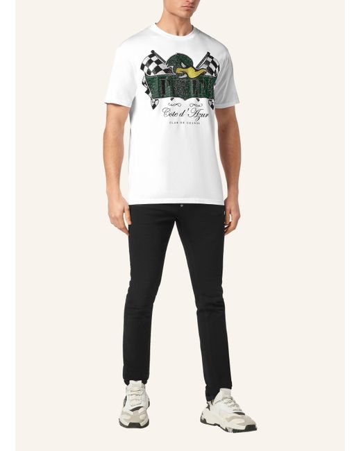 Philipp Plein T-Shirt DUCK in White für Herren