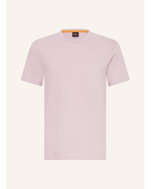 Boss T-Shirt TEGOOD in Pink für Herren