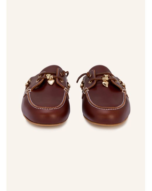 Maje Brown Mules