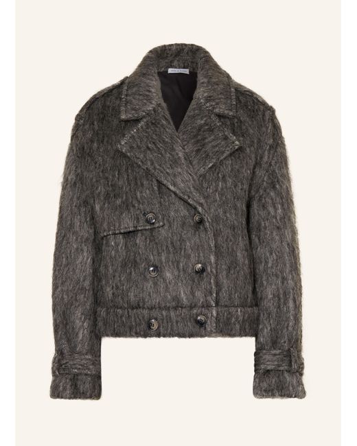 Mrs & HUGS Gray Cabanjacke mit Mohair