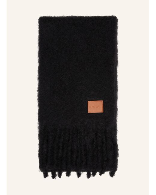 Loewe Black Mohair-Schal