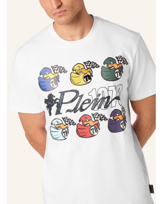 Philipp Plein T-Shirt DUCK in White für Herren