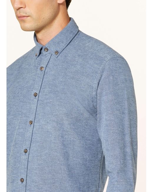 STROKESMAN'S Hemd Regular Fit in Blue für Herren