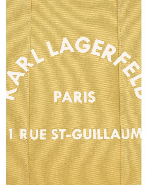 Karl Lagerfeld Yellow Shopper