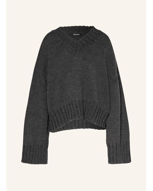 Black Palms Black Pullover VEE
