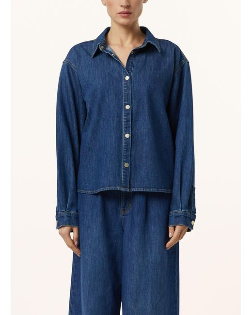 Comma, Blue Jeansbluse
