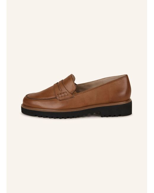 Paul Green Brown Penny-Loafer