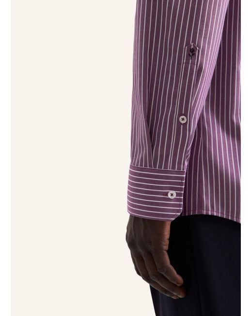 Seidensticker Business Hemd Regular Fit in Purple für Herren