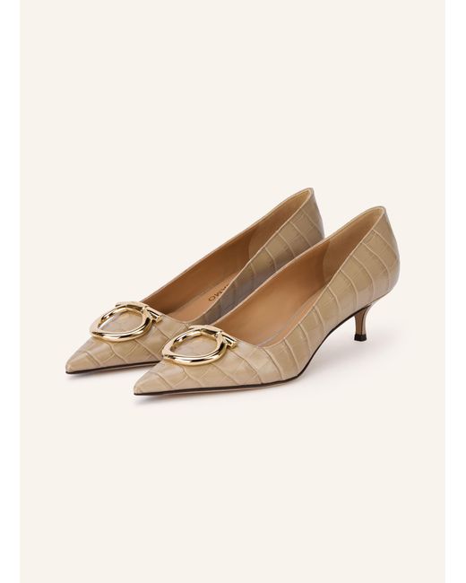 Ferragamo Natural Pumps LARA