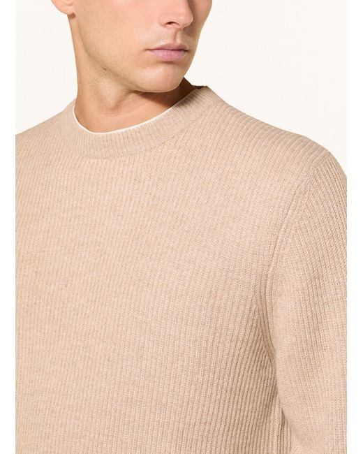 Roy Robson Pullover in Natural für Herren