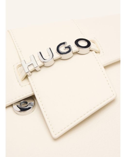 HUGO Natural Umhängetasche MEL 2.0 SH. BAG FLAP