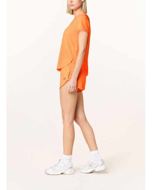 New Balance Orange 2-in-1-Laufshorts RC ULTRA LIGHT 3"