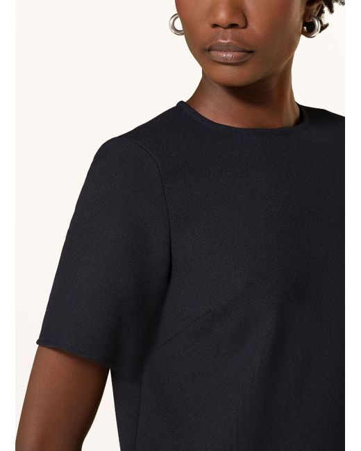 Ba&sh Black Piqué-Kleid ILONA