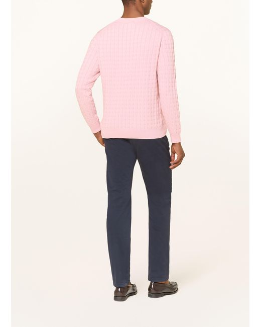 STROKESMAN'S Pullover in Pink für Herren