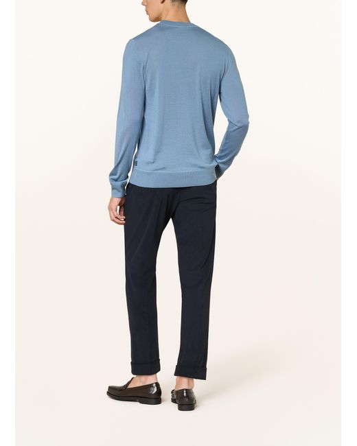 Windsor. Pullover NANDO in Blue für Herren