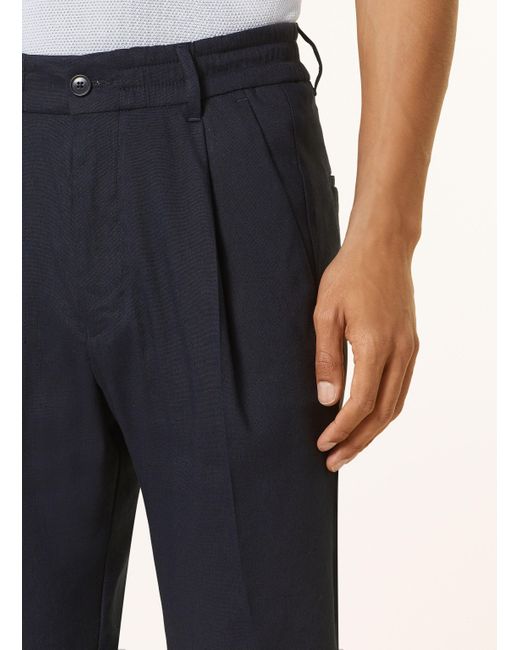 Drykorn Anzughose CHASY Extra Slim Fit mit Leinen in Blue für Herren