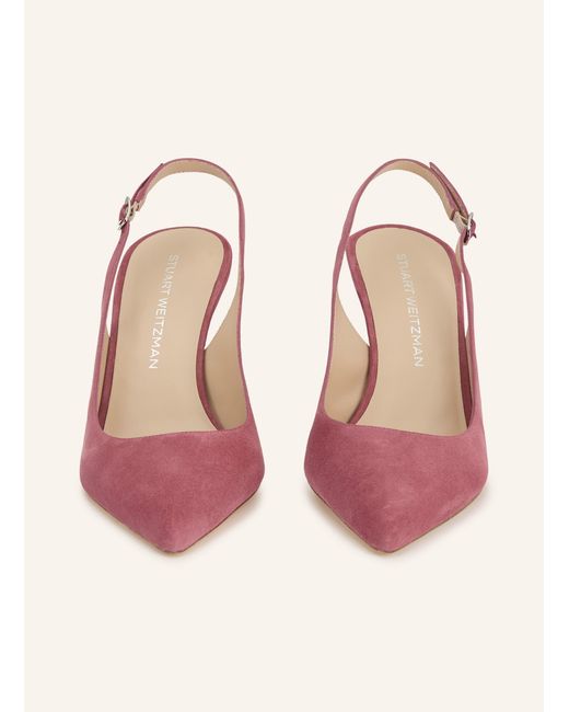 Stuart Weitzman Pink Slingpumps STUART POWER