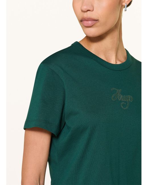 HUGO Green T-Shirt DESTREL