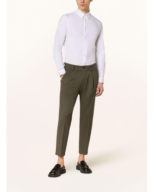 Drykorn Anzughose CHASY im Jogging-Stil Extra Slim Fit in Green für Herren
