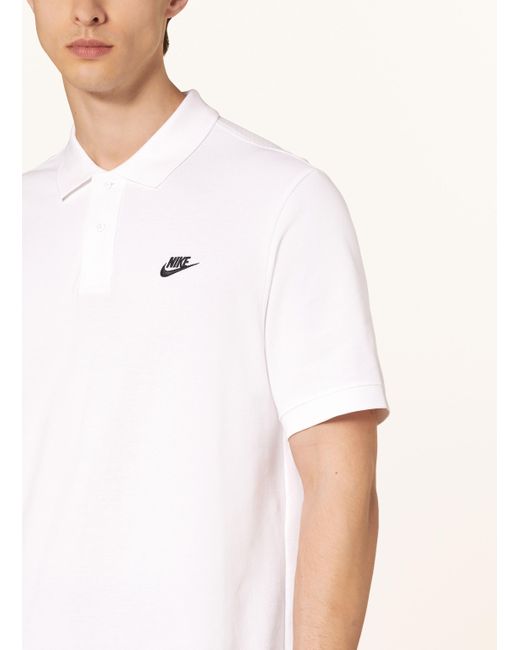Nike Piqué-Poloshirt in Natural für Herren
