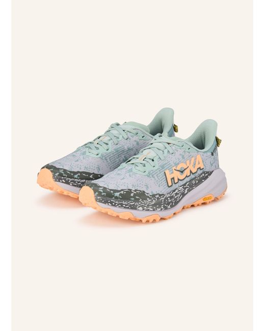 Hoka One One Gray Trailrunning-Schuhe SPEEDGOAT 6