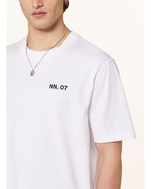 NN07 T-Shirt ADAM in Natural für Herren