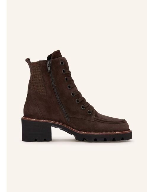 Paul Green Brown Schnürboots