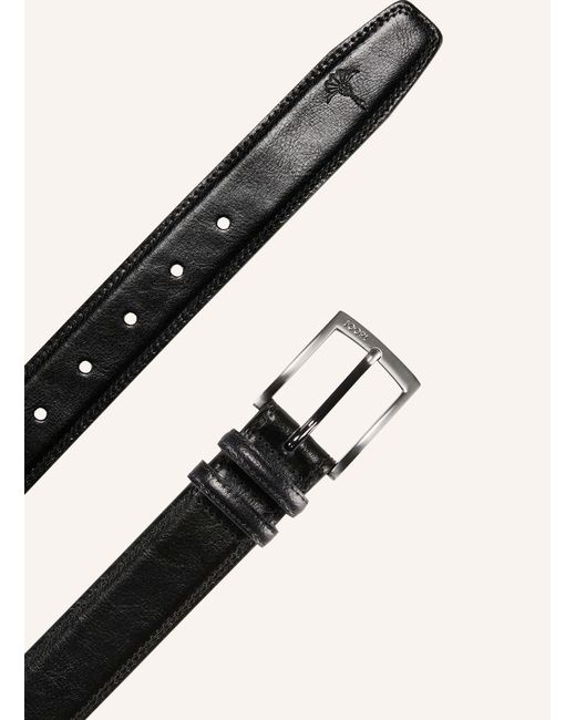 Joop! Ledergürtel in Black für Herren