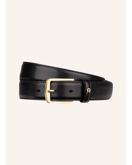 Aigner Black Ledergürtel BUSINESS