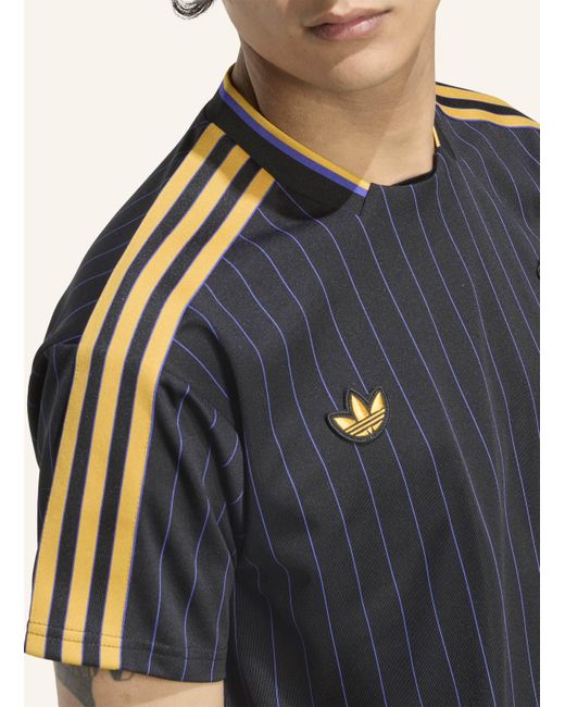 Adidas Originals Black MANCHESTER UNITED TERRACE ICONS JERSEY