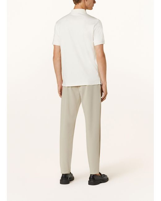 Calvin Klein Jersey-Poloshirt Slim Fit in Natural für Herren