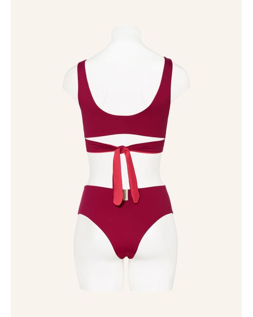 MYMARINI Red Bralette-Bikini-Top WRAPTOP zum Wenden