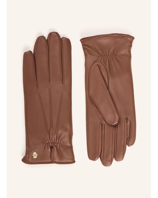 Roeckl Brown Lederhandschuhe ANTWERPEN