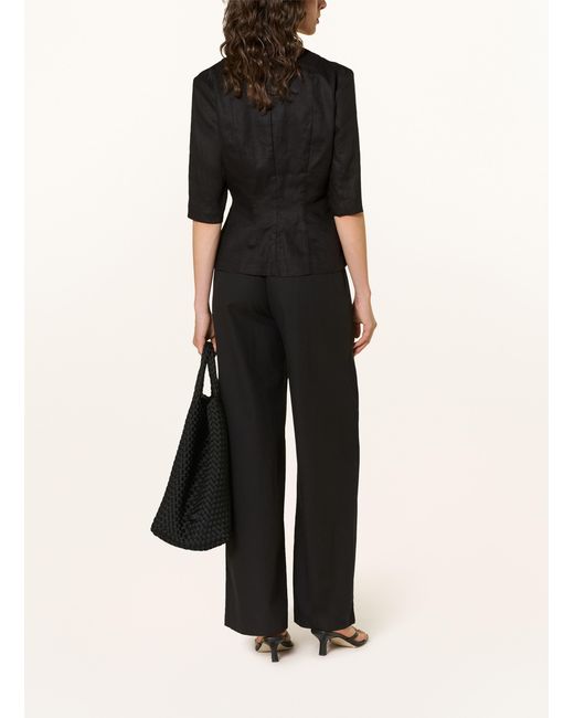 Stylein Black Leinenbluse